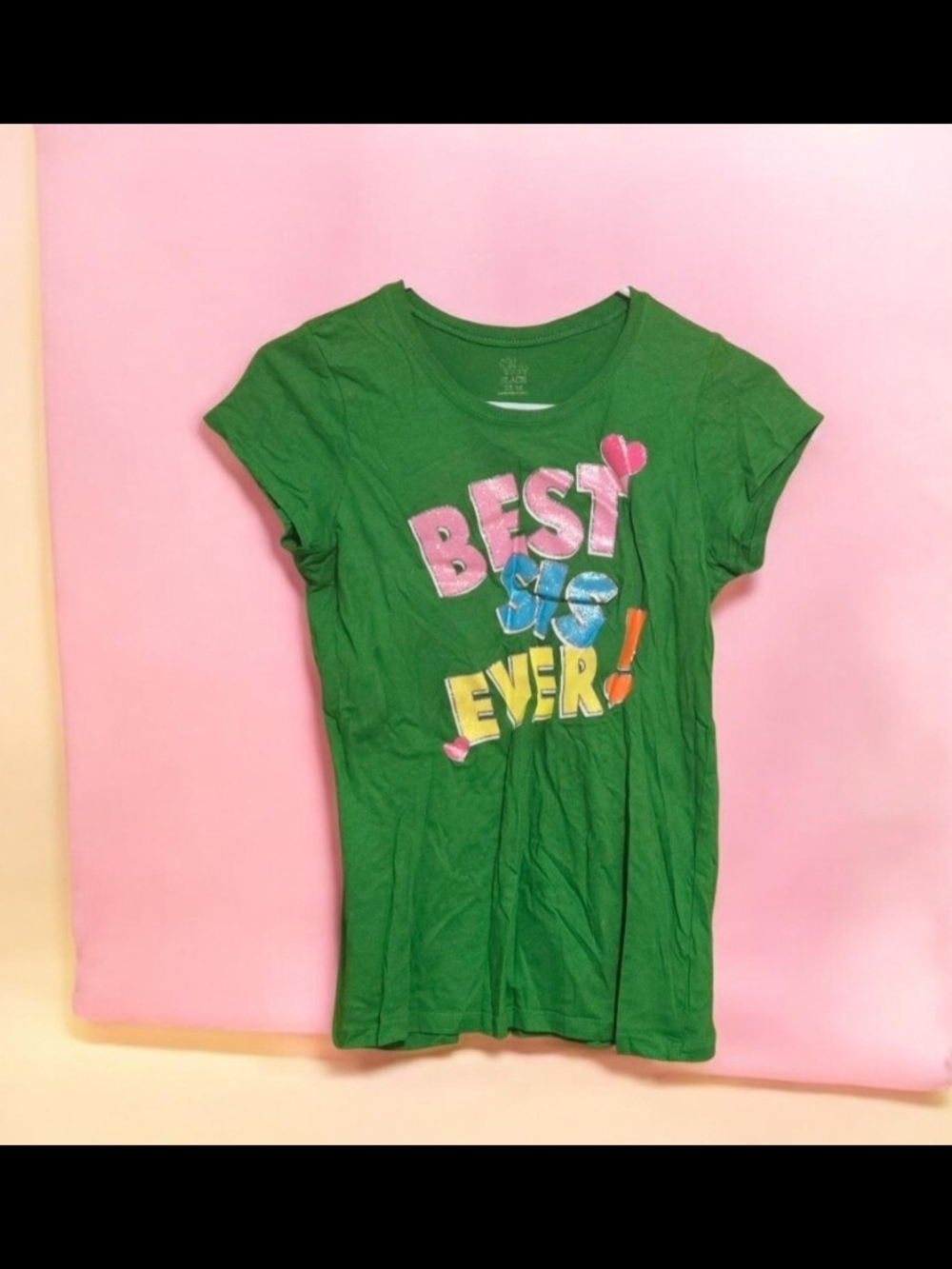 GREEN FASHION THE CHILDREN PLACE GIRL TOP